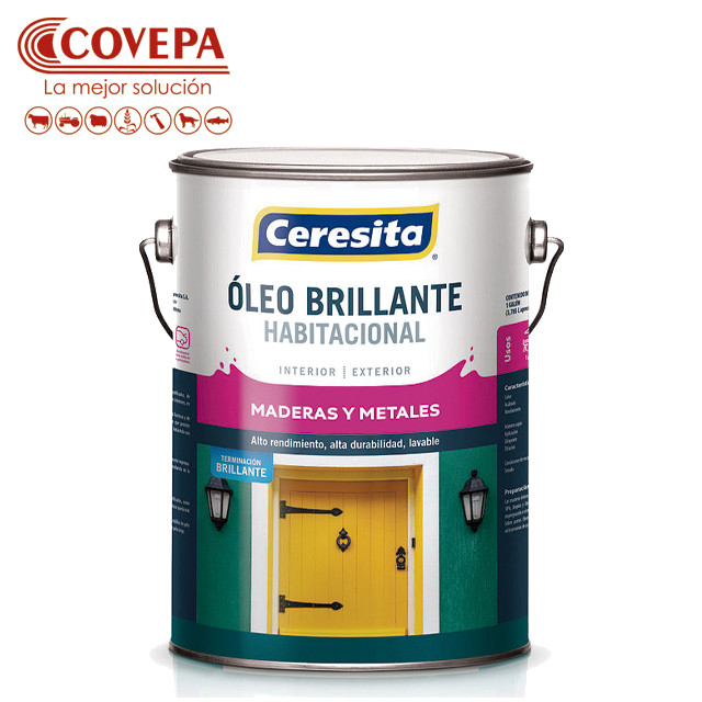 PINTURA OLEO BRILLANTE CERESITA GA BERMELLON