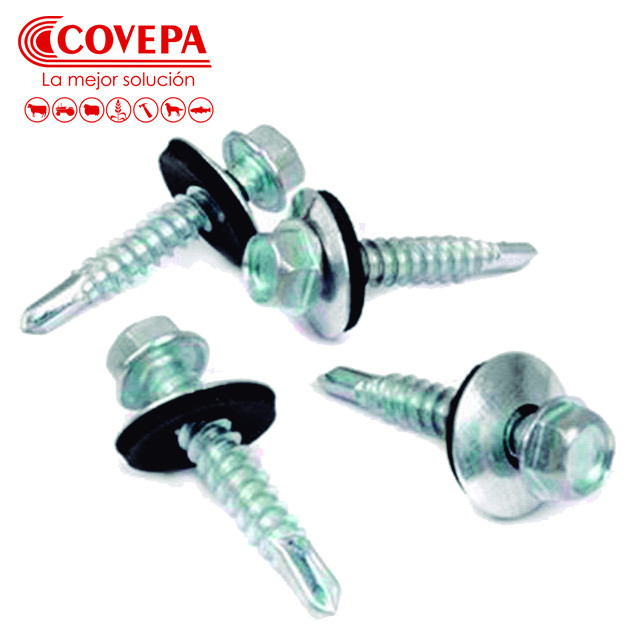 TORNILLO AUTOPERFORANTE BROCA MET.12 X 1" 100 UN