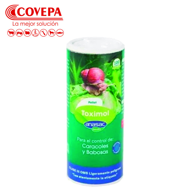 CEBO CARACOL TOXIMOL PELLET X 100 GR