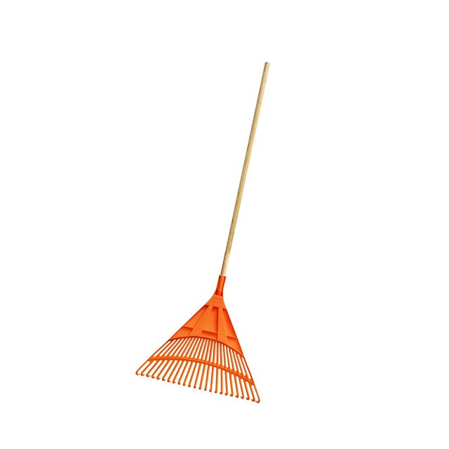 RASTRILLO PARA HOJAS TRUPER PLASTICO 26 PULGADAS
