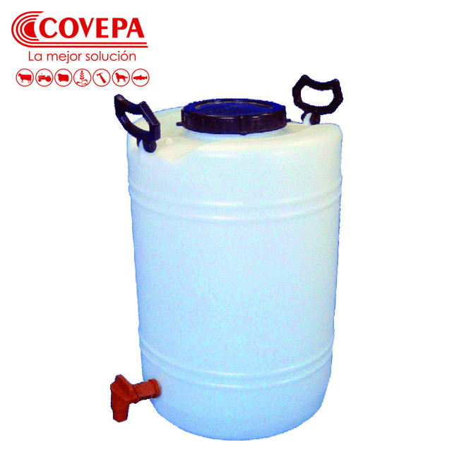 BIDON PLASTICO HADDAD 25 LT C/LLAVE
