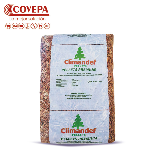 PELLET ESTUFA 6 MM 18 KG (CLIMANDEF)