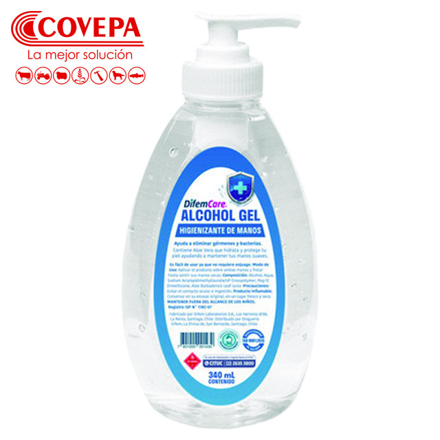ALCOHOL GEL X 340 ML
