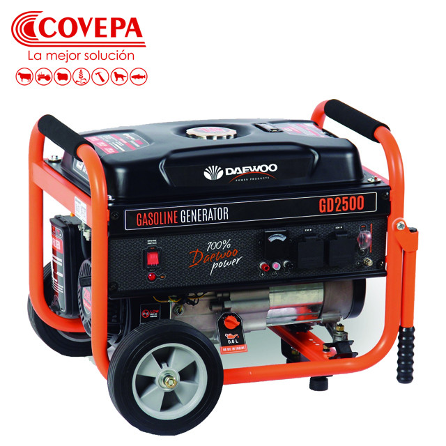 GENERADOR DAEWOO GD-2500 2.0 KVA